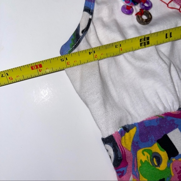 Forla Paris Mixed Media Sleeveless Dress Lace Abalone Shell Cotton Sz S - Picture 13 of 17